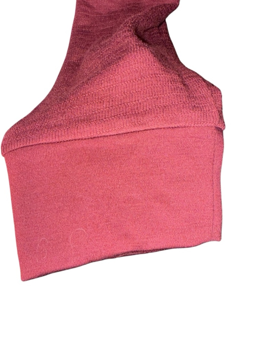 Wool& Wooland Scout Waffle Tunic top shirt women’s XXL merino wool maroon - Picture 8 of 11
